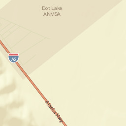 Dot Lake Village Alaska Street Map