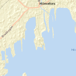Hörnefors Street Map