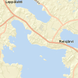 Reisjärvi Street Map