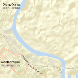 Sosnogorsk Street Map