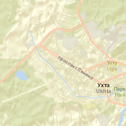 Ukhta Street Map