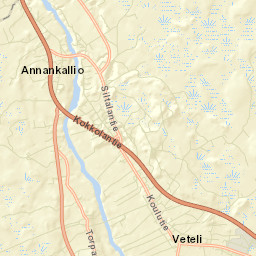 Veteli Street Map