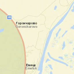 Yemetsk Street Map
