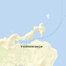 Vestmannaeyjar Street Map