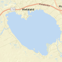 Halsua Street Map