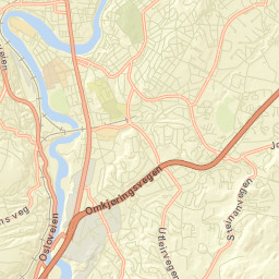 Trondheim Street Map