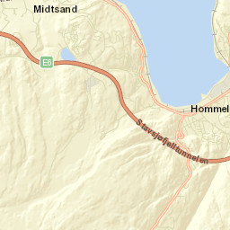 Hommelvik Street Map