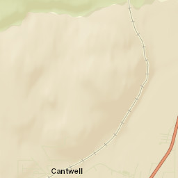 Cantwell Alaska Street Map