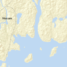 Husum Street Map
