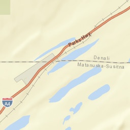 Summit Alaska Street Map