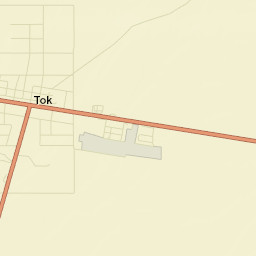 Tok Alaska Street Map