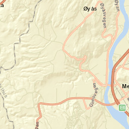 Melhus Street Map