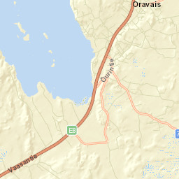 Oravais Street Map