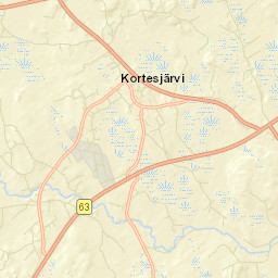 Kortesjärvi Street Map
