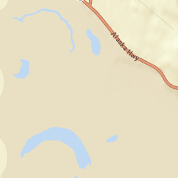 Tetlin Junction Alaska Street Map