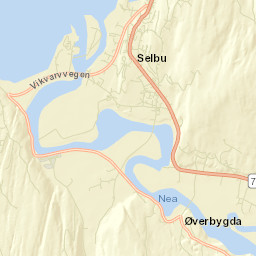 Selbu Street Map