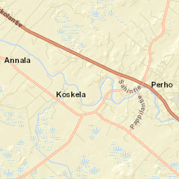 Perho Street Map