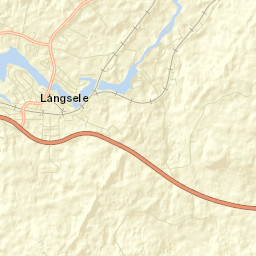 Långsele Street Map