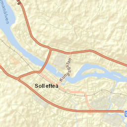 Sollefteå Street Map