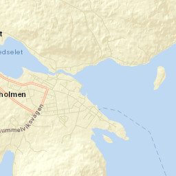 Köpmanholmen Street Map