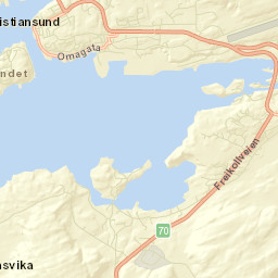 Rensvik Street Map