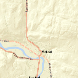 Meldal Street Map
