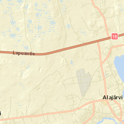 Alajärvi Street Map