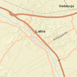 Laihia Street Map