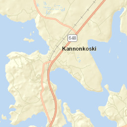 Kannonkoski Street Map