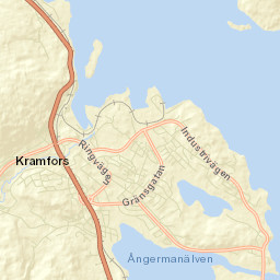 Kramfors Street Map