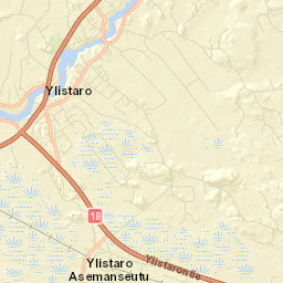 Ylistaro Street Map