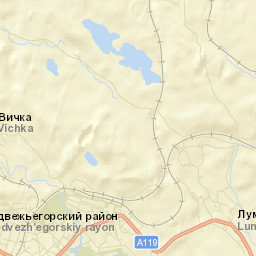 Medvezh’yegorsk Street Map