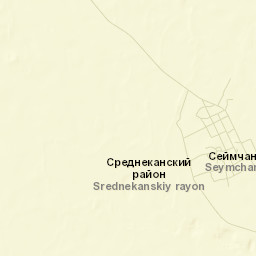 Seymchan Street Map
