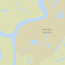 Hamilton Alaska Street Map