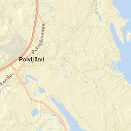 Polvijärvi Street Map