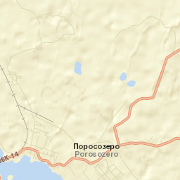 Porosozero Street Map