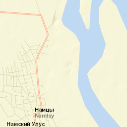 Namtsy Street Map