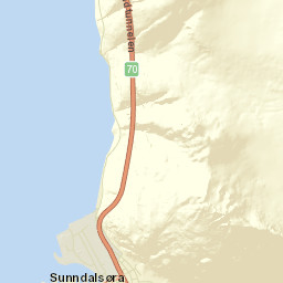 Sunndalsøra Street Map
