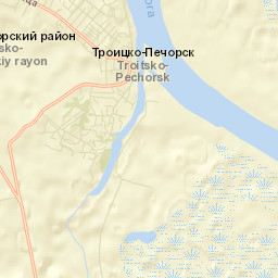 Troitsko-Pechorsk Street Map