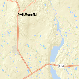 Pylkönmäki Street Map