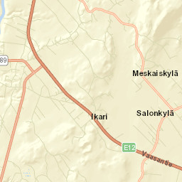 Kurikka Street Map