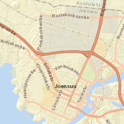 Joensuu Street Map