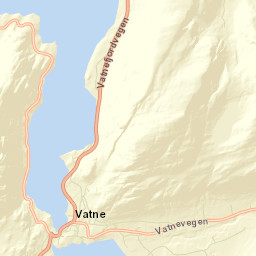 Vatne Street Map
