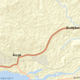 Ånge Street Map