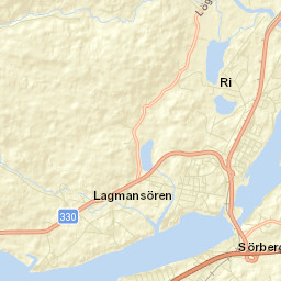 Bergeforsen Street Map