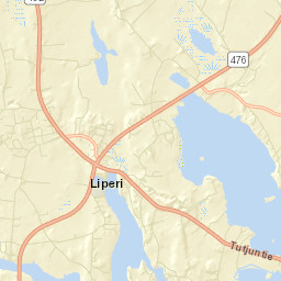 Liperi Street Map