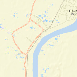 Priob’ye Street Map