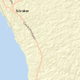 Söråker Street Map