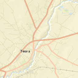 Teuva Street Map