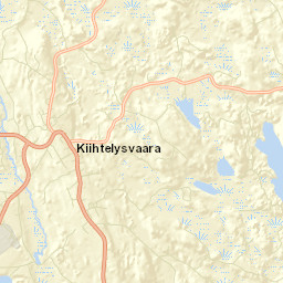 Kiihtelysvaara Street Map
